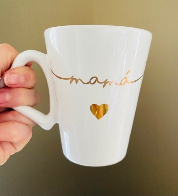 Producto - TAZA MAMÁ (con asa corazón)