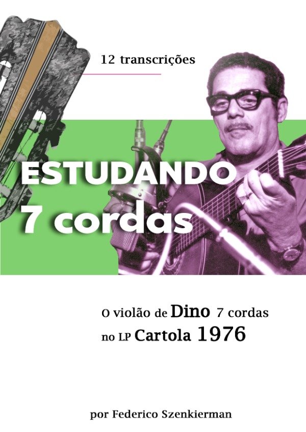 Producto - LP Cartola 1976 - Transcripciones para Guitarra de 7 Cuerdas