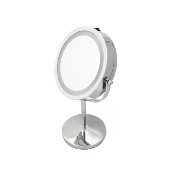 Producto - ESPEJO METAL C/PIE LED + AUMENTO X3