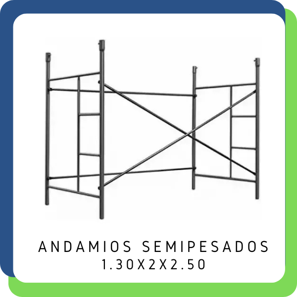 Producto - ANDAMIO SEMIPESADO 1.30X2X2.50 1.6MM
