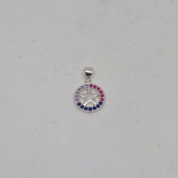 Producto - Dije círculo con estrella