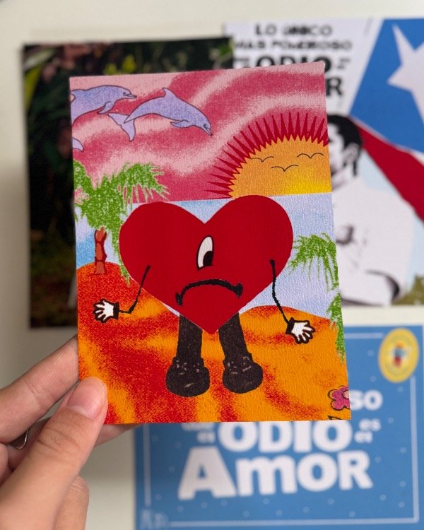 Producto - Print texturado UN VERANO SIN TI - Bad Bunny