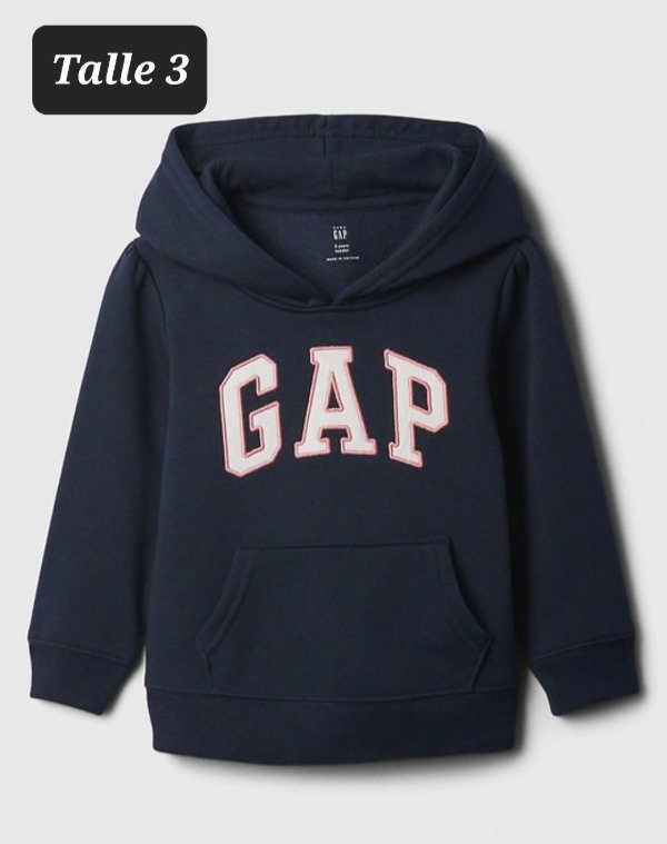 Producto - Buzo con friza gap talle 3 azul marino