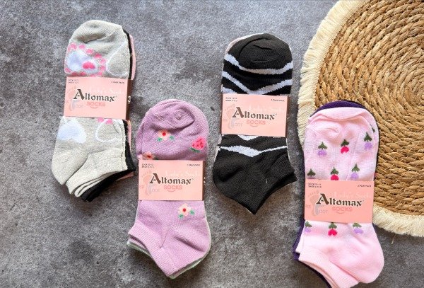 Producto - Soquetes de dama estampadas