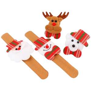 Producto - Pulsera slap navideñas