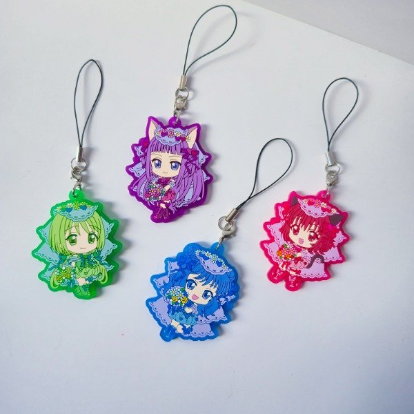 Producto - Llavero de Goma Tokyo Mew Mew New - Colección Gashapon Bushiroad - 0