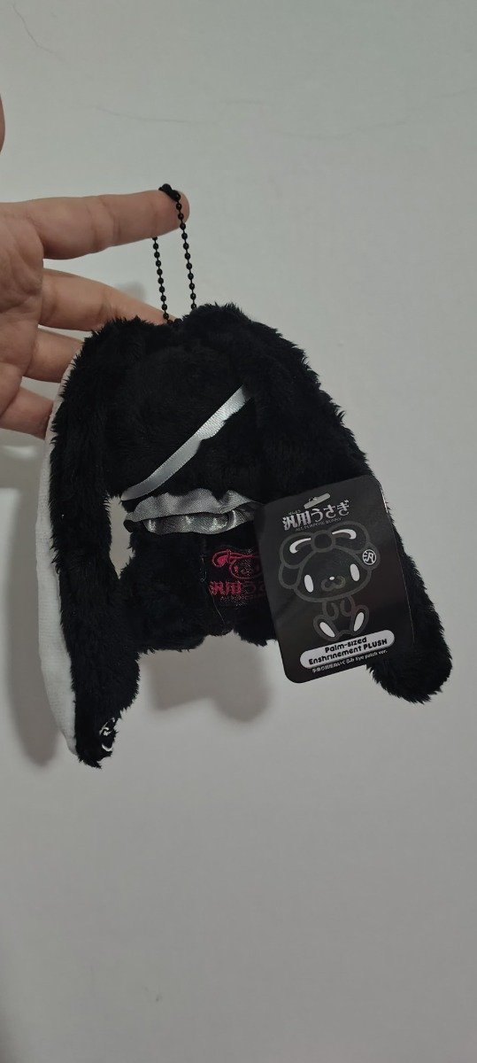 Producto - Llavero Peluche Glommy Bunny/Bear Con parche Oficial - 4