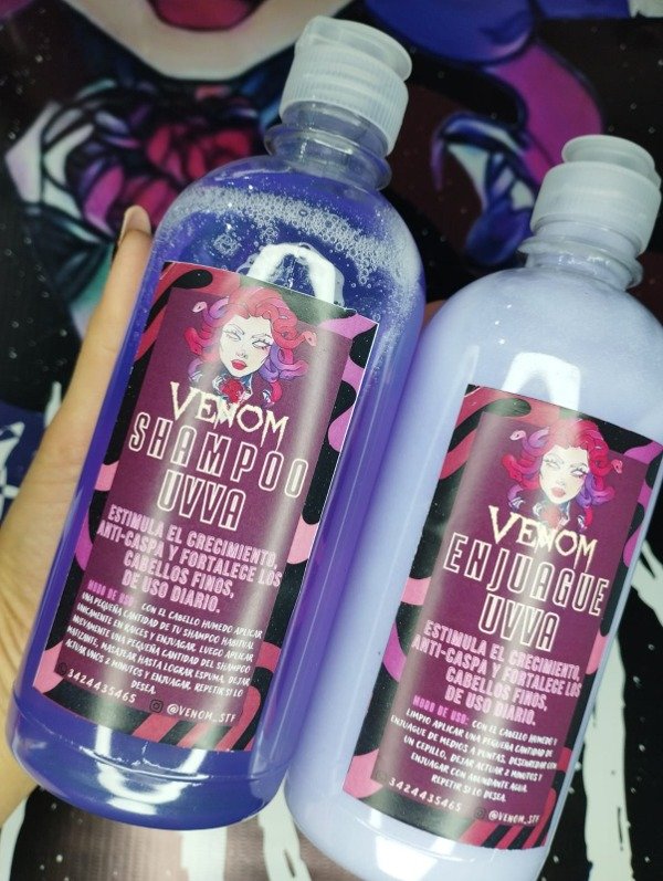 Producto - Shampoo y Enjuague UVVA