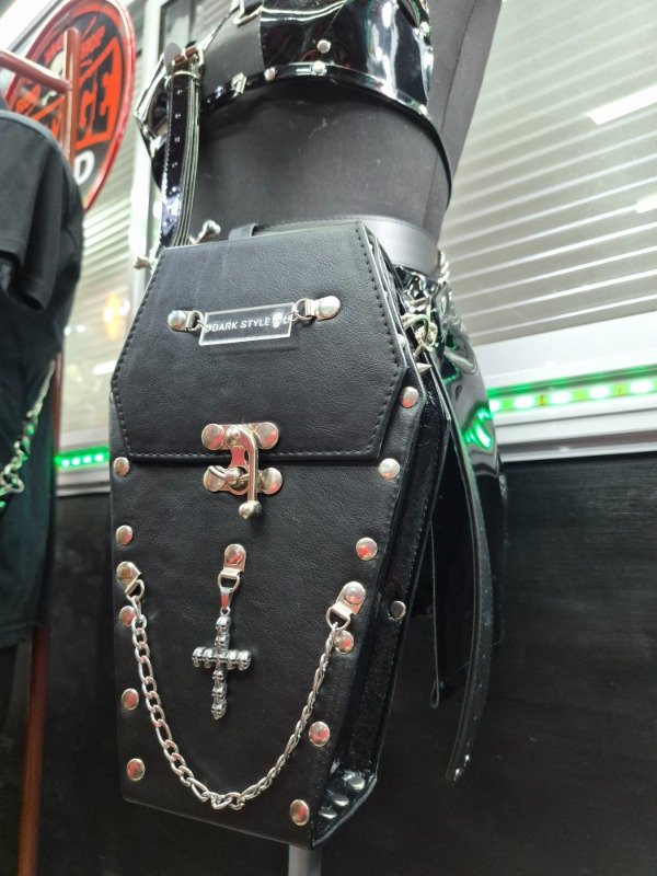 Producto - Cartera Ataud Gotico Rigido - 8
