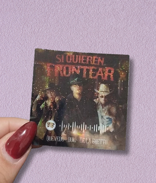 Producto - STICKERS HOLOGRÁFICOS - DUKI - SI QUIEREN FRONTEAR
