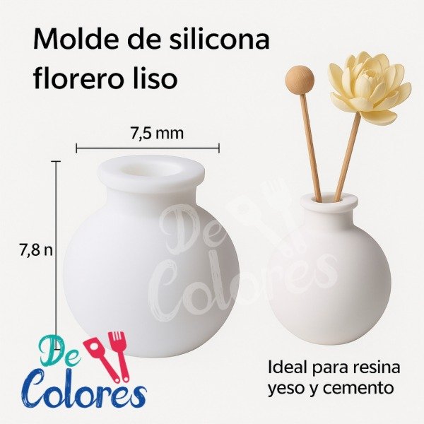 Producto - Molde florero ball liso