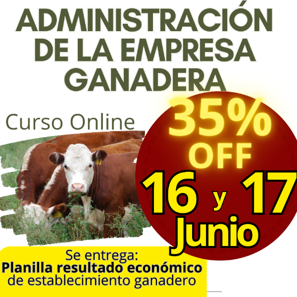 Producto - Curso online Administración de la Empresa Ganadera