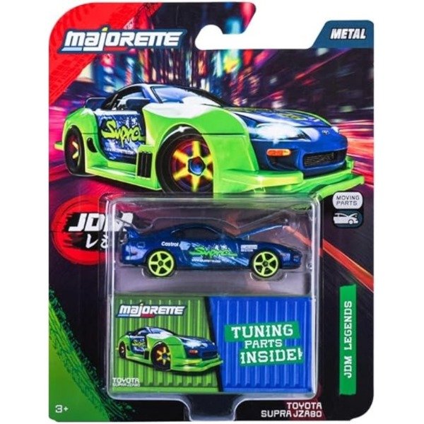 Producto - Majorette JDM Legends Deluxe Moving Parts Toyota Supra JZA80 - 4