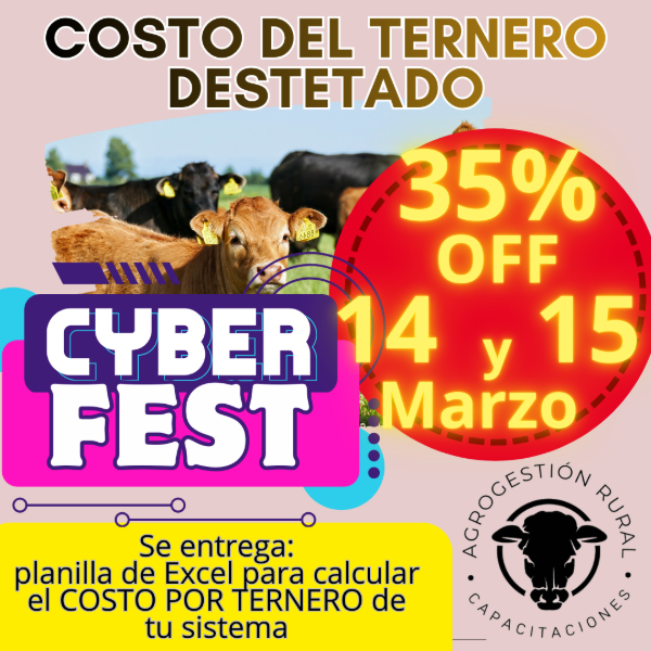 Producto - Taller Online: Costo del Ternero