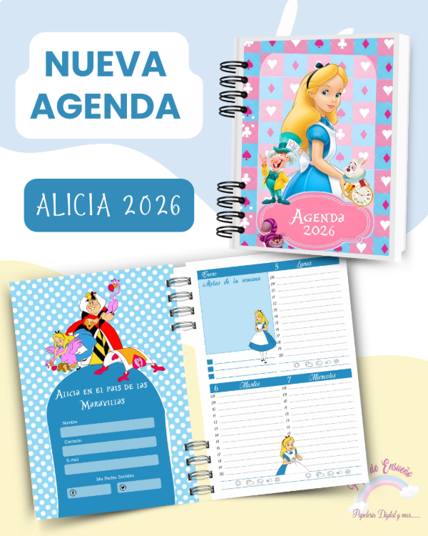 Producto - Agenda Alicia 2026