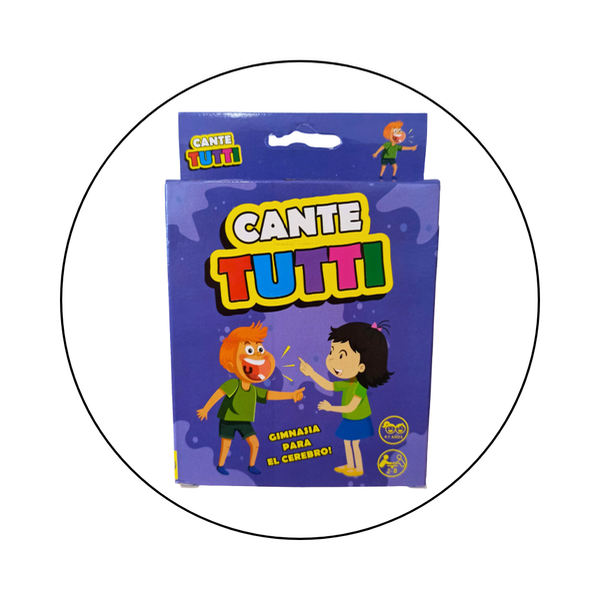 Producto - Juego de cartas Cante Tutti