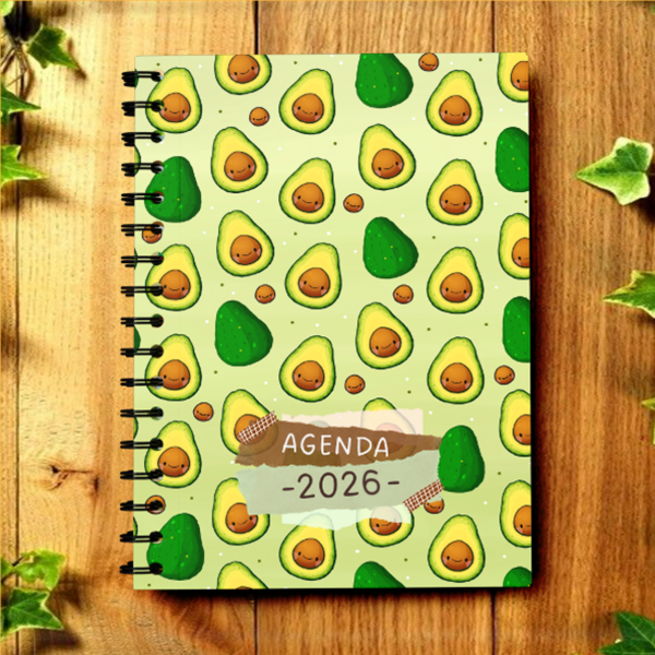 Producto - Agenda Perpetua 2026 Ilustrada 'Paltitas'