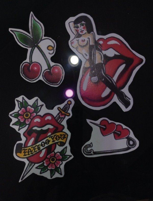 Producto - Stickers TATTOO YOU - Set x 4