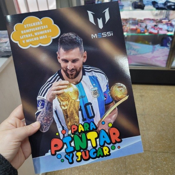 Producto - LIBRITO PARA PINTAR MESSI ARGENTINA - 0