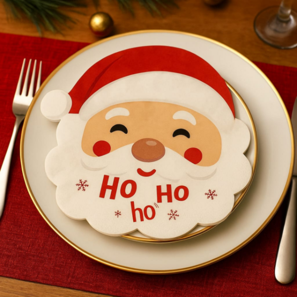 Producto - SERVILLETAS FORMA PAPA NOEL