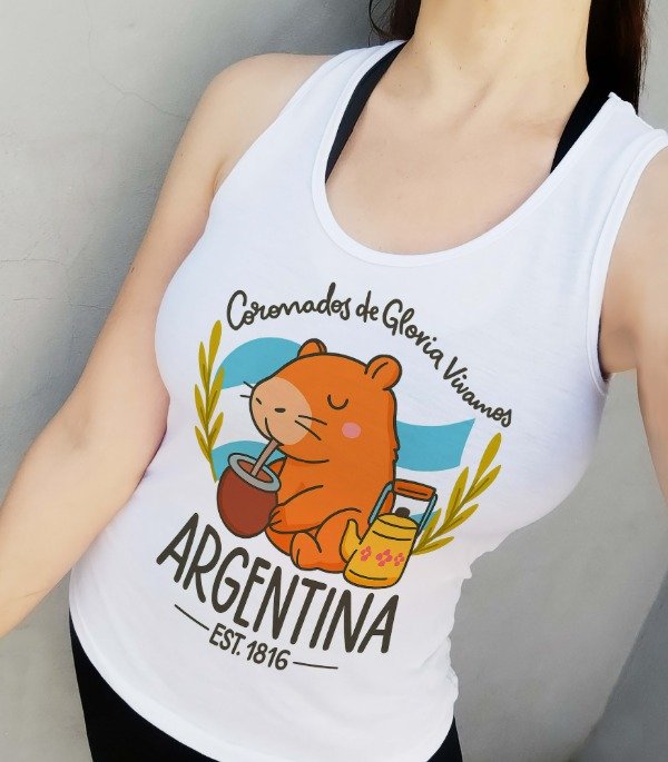 Producto - Musculosas Mujer Diseños Argentina