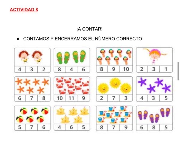 Producto - SECUENCIA DIDÁCTICA NUMERACIÓN 1al 20 - 1