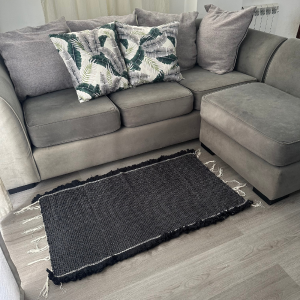 Producto - Alfombra Bruselas Negra - 0