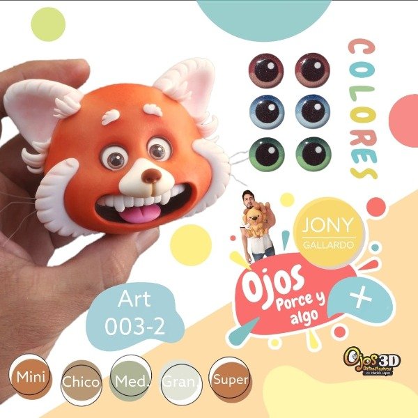 Producto - Ojito 3D Jony Gallardo art 003-2