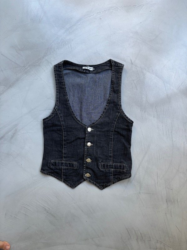 Producto - chaleco jean