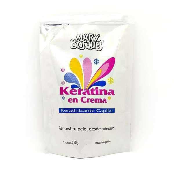 Producto - Keratina en Crema - Mary Bosques - 250g