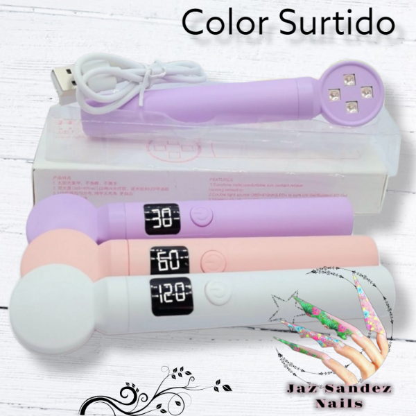 Producto - LINTERNA UV LED RECARGABLE REDONDA CON TIMER