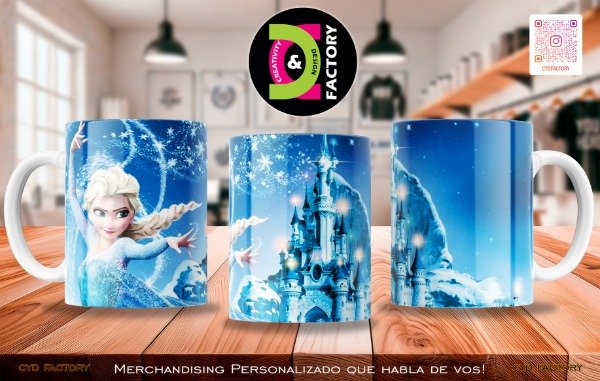 Producto - Taza Frozen - TZ-RT-BL-11OZ-293-MV-ANM-FRO