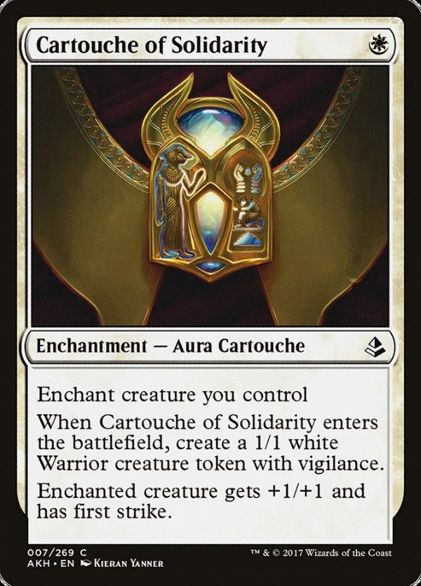 Producto - Cartouche of Solidarity  Amonkhet