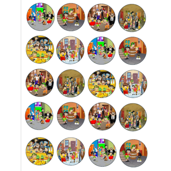 Producto - Lamina oreos bañadas chavo del 8