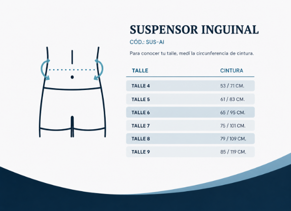 Producto - Suspensor Anatómico Inguinal - 1