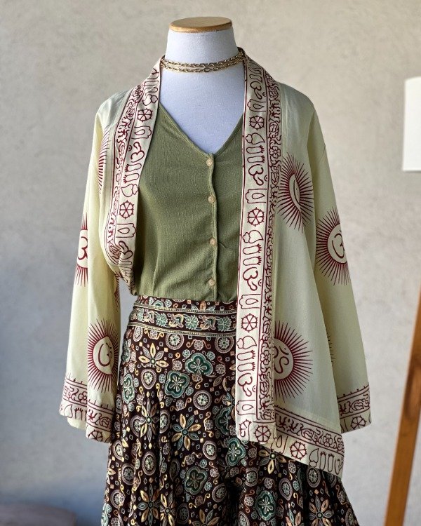 Producto - Kimono Hindi Crema M a XL