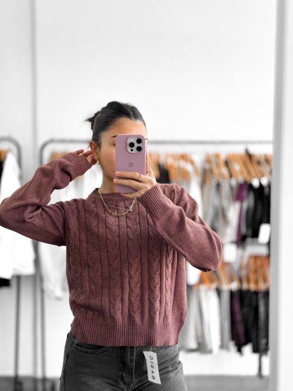 Producto - Sweater Brown chocolate