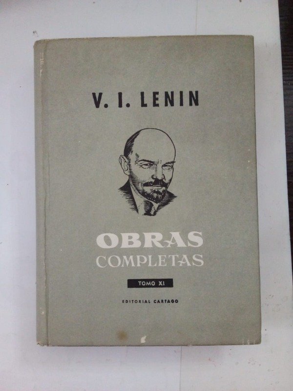 Producto - Obras completas Tomo XI - V I Lenin - Cartago 1960 - Tapa dura
