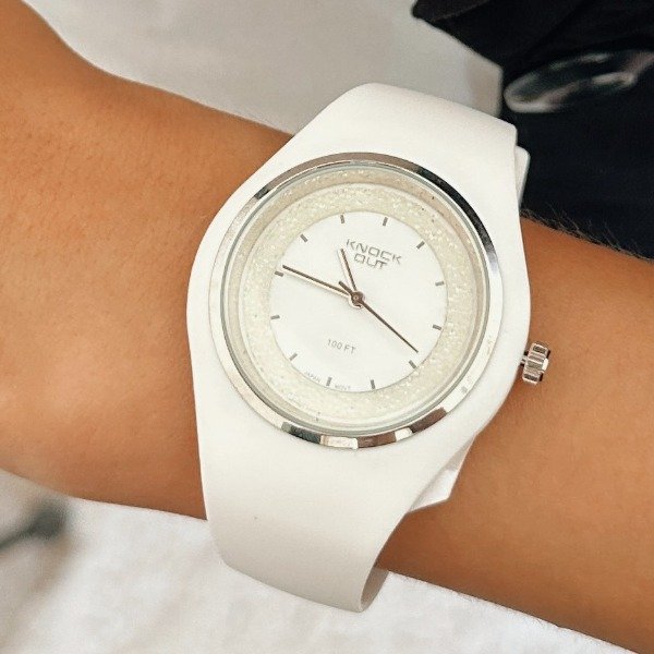 Producto - Reloj Knock Out Blanca 8469