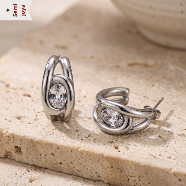 Producto - Aros Charo Silver - 0