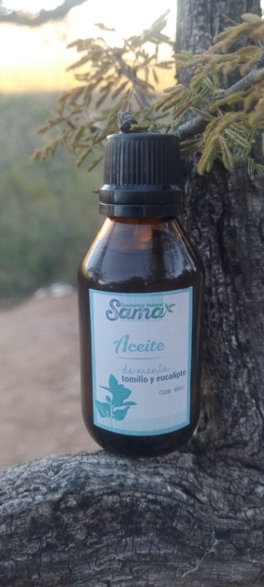 Producto - Aceite de Menta, Tomillo y Eucalipto