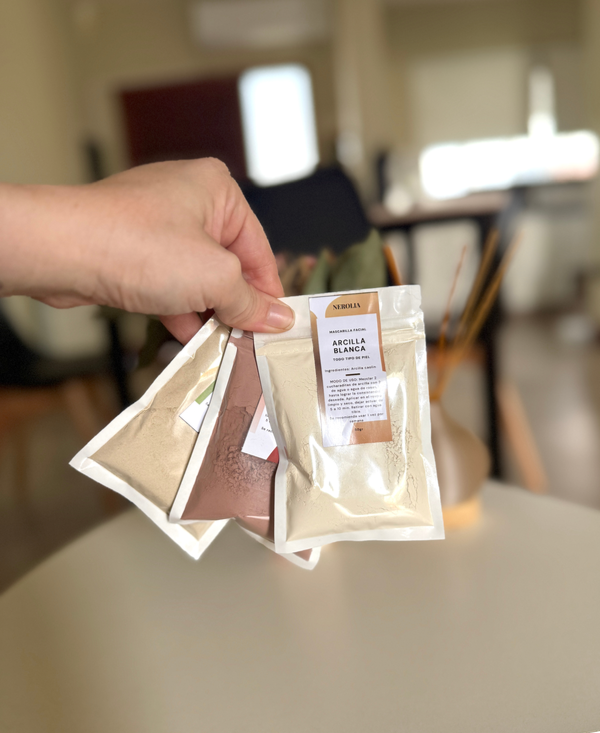 Producto - Mascarilla facial de arcillas version mini