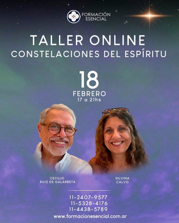 Producto - Taller Online de Constelaciones Familiares del Espíritu - 18/2/26