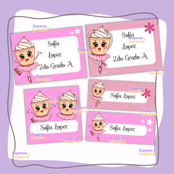 Producto - Escolar - Ballerina Capuccina - Canva