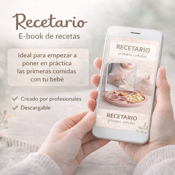 Producto - Recetario - "Primeras comidas para tu bebé"