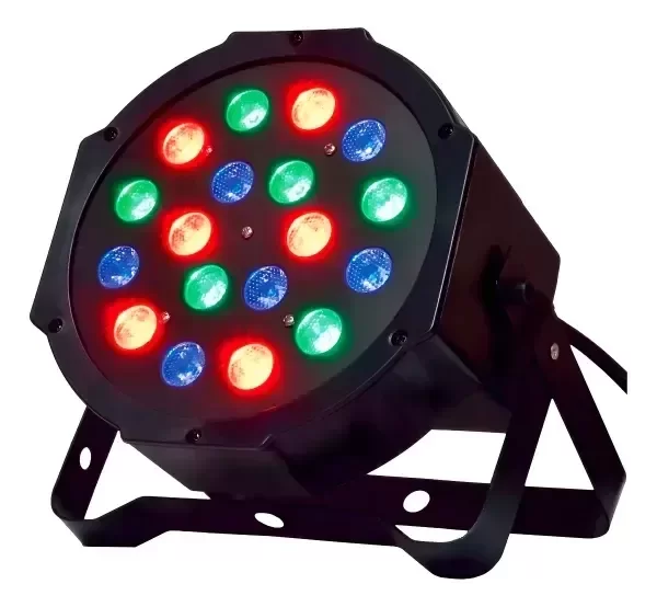 Producto - Proton 18 Led Alta Luminosidad Luz Rgb Audioritmico