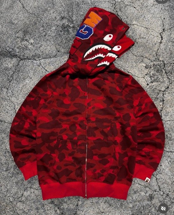 Producto - Bape SHARK doble capucha - 1