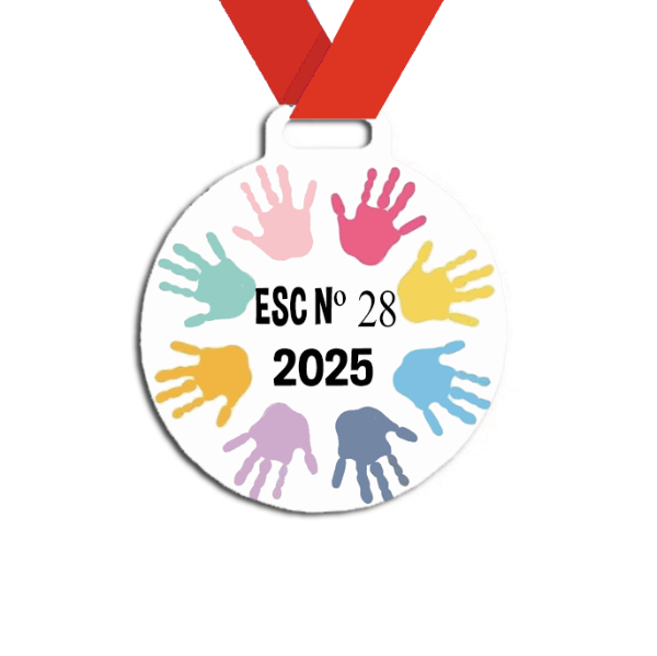 Producto - Medalla Plastica Personalizada Egresaditos #6