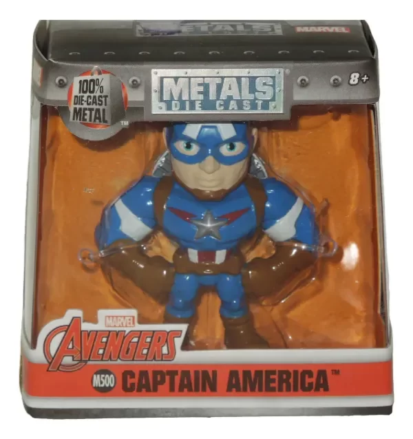 Producto - Jada Capitan America Figura De Metal Alto 6 Cm