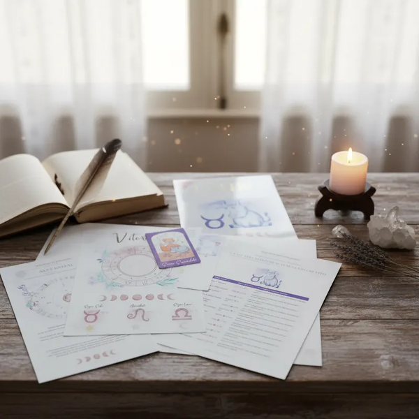 Producto - Carta Natal Astral para el bebé (Formato Físico) - 9